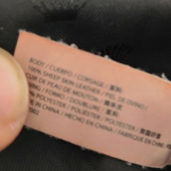 💯 Vintage Juicy Couture 100% SheepSkin Leather Hobo Crossbody - Picture 10 of 11